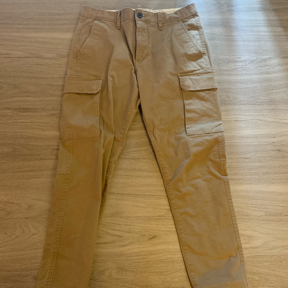 Khaki cargo pants